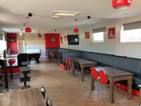 Local Business Bar Red, Briton Ferry in Neath Wales