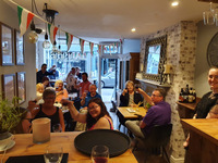 Local Business Lukes cafe wine bar in Whitchurch England